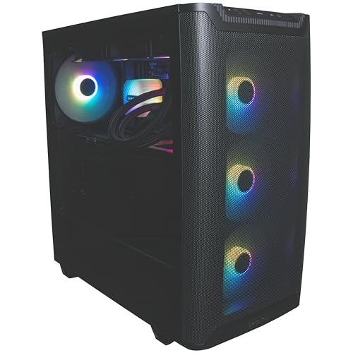 Formacom Creator Gaming-PC AMD Ryzen 9 9950X3D (bis 5,7GHz Turbo) 64GB DDR5-6000MHz 4TB M.2 SSD RTX 5070 Ti 16GB GDDR7 WiFi 240mm CPU-Wasserkühlung Windows 11 Pro mit einstellbare RGB-Beleuchtung von Formacom