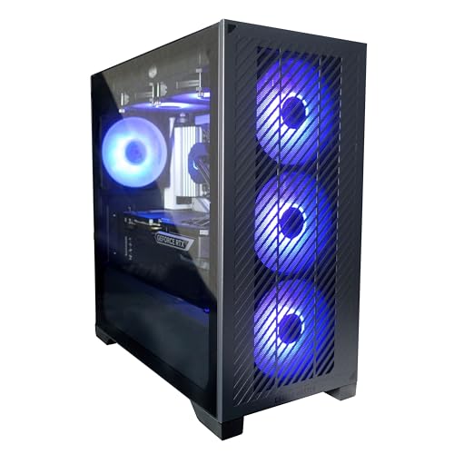 Formacom Gaming PC AMD Ryzen 7 9700X bis 5,5 GHz Turbo 32GB DDR5-6000MHz 2TB M.2 SSD Nvidia RTX 5070 12GB GDDR7 Wi-Fi 7 240mm Wasserkühlung Windows 11 Pro einstellbare RGB-Beleuchtung von Formacom