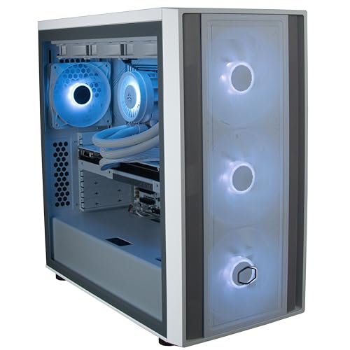 Formacom Gaming PC White Intel Core Ultra 9 285K bis 5,7GHz Turbo 64GB DDR5-6000MHz 4TB M.2 SSD Ge Force RTX 5070 Ti 16GB GDDR7 Wi-Fi 240mm Wasserkühlung Windows 11 Pro einstellbare RGB-Beleuchtung von Formacom