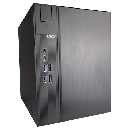 Formacom Mini Gaming-PC AMD Ryzen 5 8600G (bis 5,0 GHz Turbo) AMD Radeon 760M Grafik (iGPU) 32GB DDR5-6000MHz 1TB M.2 SSD Windows 11 Pro WiFi WLAN und Bluetooth leiser Noctua L9a Luftkühler von Formacom