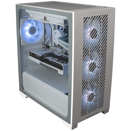 Formacom White Gaming PC AMD Ryzen 7 9800X3D bis 5,2 GHz Turbo 64GB DDR5-6000MHz 4TB M.2 SSD Ge Force RTX 5070 Ti 16GB GDDR7 Wi-Fi 240mm Wasserkühlung Windows 11 Pro einstellbare RGB-Beleuchtung von Formacom