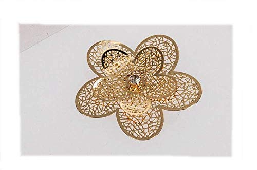 Deko-Blume 5cm rose-gold aus Metall zur Dekoration in Schalen und Gestecke von formano