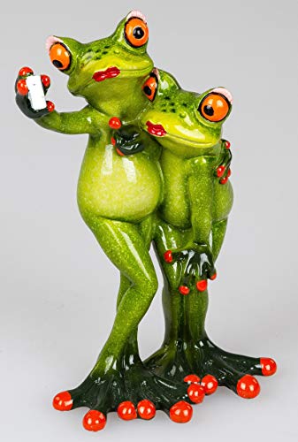 Formano Frösche Selfie hellgrün, ca.15cm von formano