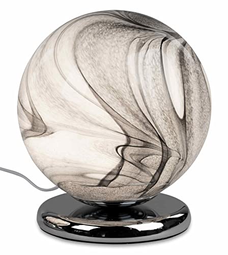 formano Lampe Kugel 22 cm Marmor Glas Kugelleuchte mit Touchfunktion von formano