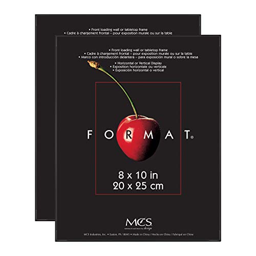 MCS Format Frame Rahmen, Kunststoff, Schwarz, 8 x 10 in, 2 MCS Format Frame Rahmen, Kunststoff, Schwarz, 8 x 10 in, 2 von MCS