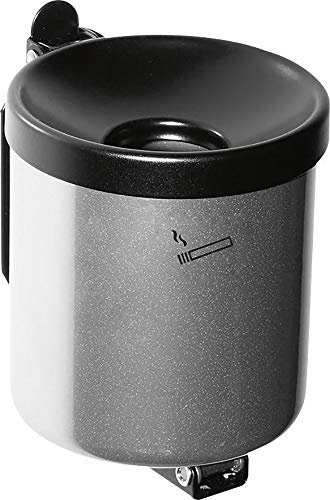 Format 4260058003668 - Kippbarer Wandaschenbecher, Rondo Junior, Neusilber von FORMAT