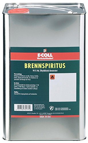 FORMAT 4317784341752 – Hatte Brennspiritus 20L Kanister EU Hochtemp von FORMAT