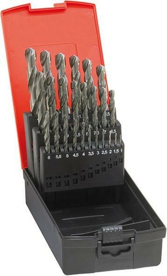 FORMAT Spiralbohrer FORMAT Spiralbohrer-Satz DIN 338 N HSS geschliffen 1-10,5mm, 0 von Format