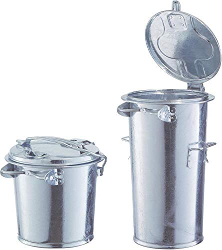 FORMAT System-Mülleimer, Mülltonne ohne Bügel 65L verzink von Format