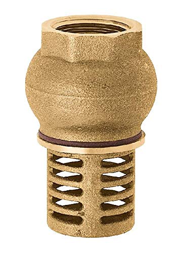 Geka 694GSB Fußventil IG G 1 Zoll aus Messing, Gold, 18 x 8 x 13 cm von FORMAT