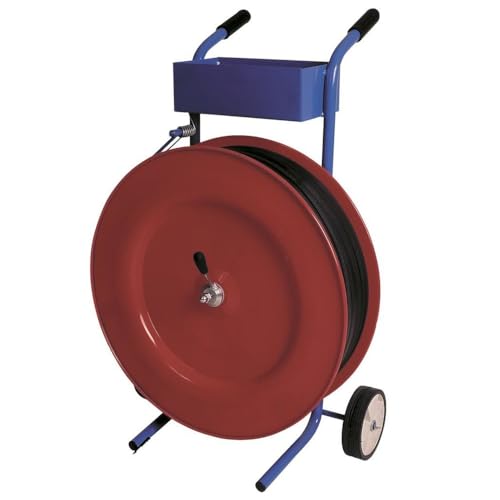 Format 4030198176023 – Abrollwagen rot. fahrbar fñr pp-band 13/16 mm von FORMAT