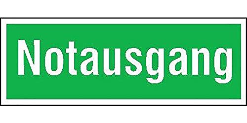 Format 4044589054326 – Schild ALU 105 x 297 mm Notausgang von FORMAT