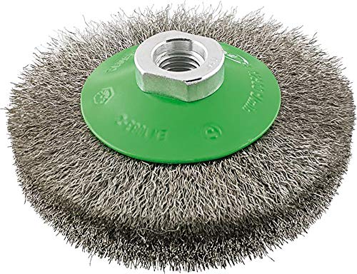 Format Kegelbürste rostfrei M14 gewellt 100x0,2mm Format Kegelbürste rostfrei M14 gewellt 100x0,2mm von FORMAT