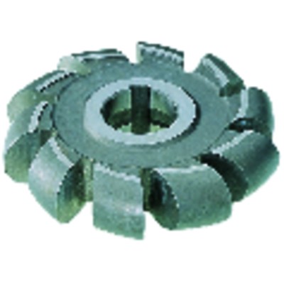 Halbrundfräser DIN 855 HSS 63x6mm R 3,0 von Format