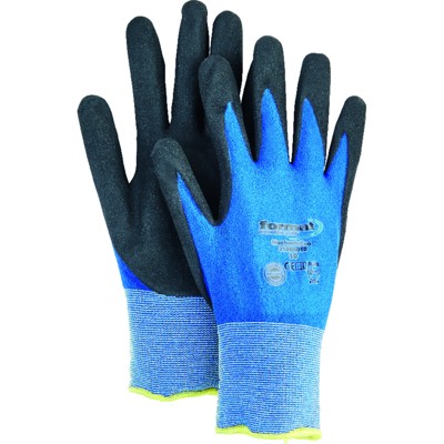 Handschuh Mechanic Eco, Größe 10, blau von Format
