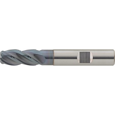 Hochleistungsfräser VHM TiAlN Schaft HB Z4 20/R0,5mm von Format