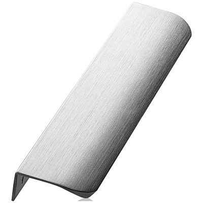 MB-Griffleiste, Edge Round,L 350mm, ALU edelstahloptik eloxiert von Format