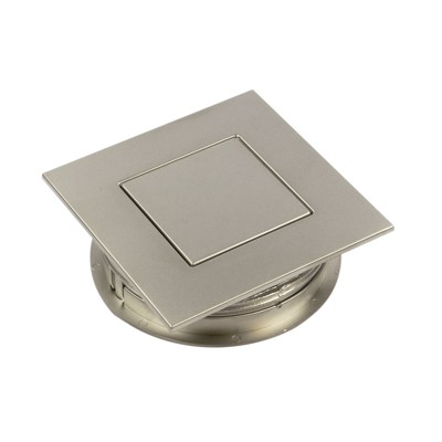 MB-Muschelgriff, Ophelia/Push,B 60mm, eckig, nickel von Format