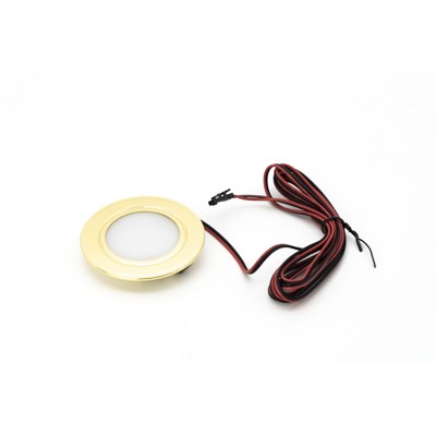 Möbel-LED Spot-Leuchten, Mono SPOT, warmweiß, vermessingt Möbel-LED Spot-Leuchten, Mono SPOT, warmweiß, vermessingt von Format