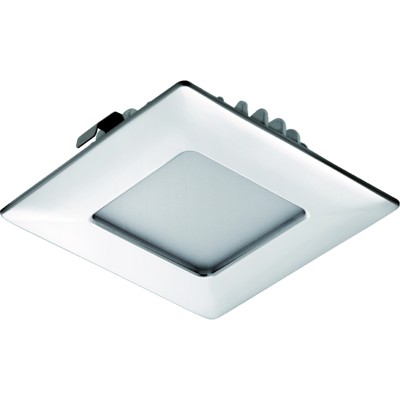 Möbel-LED Spot-Leuchten, Shot Quadro, warmweiß, chrom Möbel-LED Spot-Leuchten, Shot Quadro, warmweiß, chrom von Format