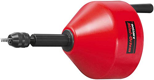 Rohrreinigungsspirale / Rohrreinigungsgerät Mini-Ortem | für Hand- und Elektroantrieb, ideal für enge Rohrbogen | für Rohre Ø 20–50 (75) mm, für Spiralen Ø 6, 8, 10 mm, Drehzahl ≤ 300 min-1 von Format