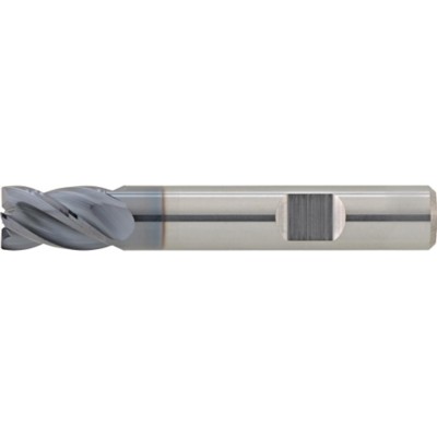 Schaftfräser HPC kurz VHM Typ INOX TiAlN 35/38° Z4 ø14mm von Format