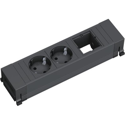 Steckd.einh. Power Frame,2xSchuko/1 x Custom Modul, Deutschland, AT, Niederlande Steckd.einh. Power Frame,2xSchuko/1 x Custom Modul, Deutschland, AT, Niederlande von Format