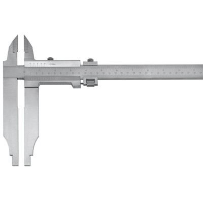 Werkstatt-Messschieber mit Spitze Feineinstellung 300x90mm von Format