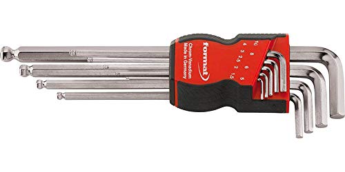 Format Winkelschraubendreher- Satz mit Kugelkopf 1,5-10x mm Format Winkelschraubendreher- Satz mit Kugelkopf 1,5-10x mm von FORMAT