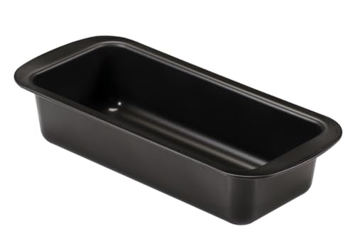 FORMEGOLOSE, Pflaumenkuchenform 25cm, Stahl Mit Doppelter Antihaftbeschichtung, Farbe Schwarz von Formegolose