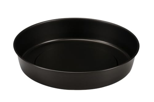 FORMEGOLOSE™, Runde Kuchenform (28 cm) - Stahl mit doppelter Antihaftbeschichtung, Schwarz von Formegolose
