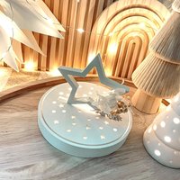 Silikonform/Gießform Beleuchteter Einschiebersockel Für 8cm Einschieber Leuchtsockel Led Lichterkette /Sockel/ Leuchtsockel/ Raysin von Formenvielfalt