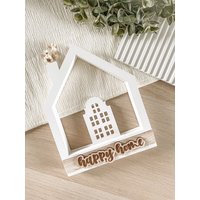 Silikonform/Gießform Einschieberhaus Kleine Variante /Haus Mit Einschub Für Einschieber Und Klötzchen Hausform Raysin von Formenvielfalt