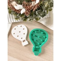 Silikonform/Gießform Heißluftballon Klein Für Auf Klötzchen Oder Als Mobile/ Raysin von Formenvielfalt