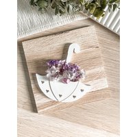 Silikonform/Gießform Regenschirm Mit Löcher Für Trockenblumen Auf Klötzchen Raysin von Formenvielfalt