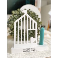 Silikonform/Gießform Strandhaus Hausform Hausrahmen Für Teelichthalter Oder Stabkerzenhalter Raysin von Formenvielfalt