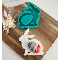 Silikonform Hase Für Ü-Ei/Ostern Gießform Osterhase Überraschungsei von Formenvielfalt