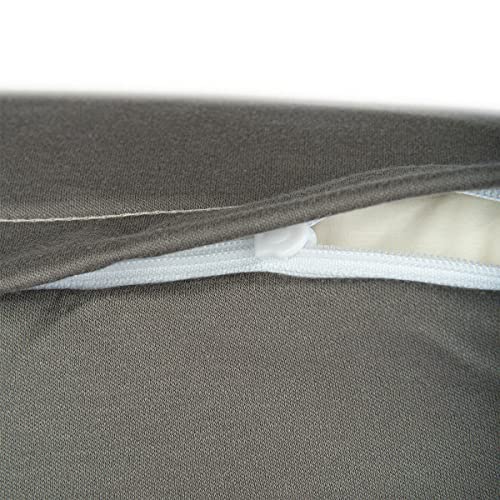 Formesse Bella Donna Interlock-Jersey Kissenbezug 2er Pack Restposten Arabica, 2X 40x60 cm von Formesse