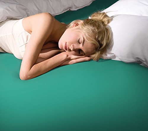 Formesse Bella Donna Jersey Spannbetttuch Spannbettlaken, Größe:180x200-200x220 cm, Farbe:0639 Aquamarin Formesse Bella Donna Jersey Spannbetttuch Spannbettlaken, Größe:180x200-200x220 cm, Farbe:0639 Aquamarin von Formesse