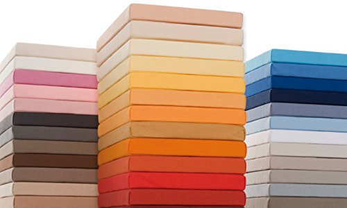 Formesse – Bella Gracia Jersey Spannbettlaken 180x190-200x220cm - bis 25cm Höhe - 97% Baumwoll-Kompaktgarn/Spannbetttuch aus Deutschland/Baumwoll Bettlaken mit Elastan - Farbe Wollweiß Formesse – Bella Gracia Jersey Spannbettlaken 180x190-200x220cm - bis 25cm Höhe - 97% Baumwoll-Kompaktgarn/Spannbetttuch aus Deutschland/Baumwoll Bettlaken mit Elastan - Farbe Wollweiß von Formesse