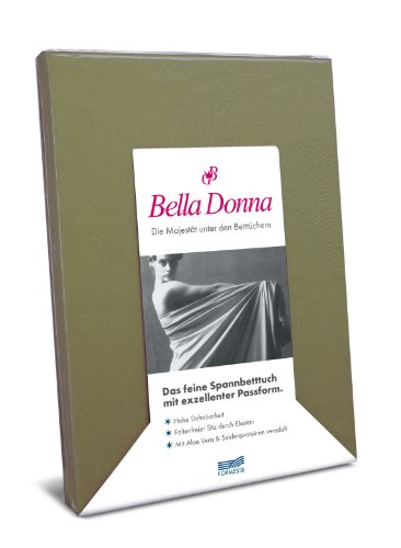 Spannbettlaken Bella Donna Jersey für Matratzen & Wasserbett 120-130 x 200-220 cm in Olive Spannbettlaken Bella Donna Jersey für Matratzen & Wasserbett 120-130 x 200-220 cm in Olive von Formesse