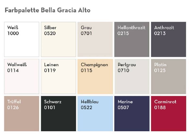 Formesse Spannbettlaken Bella Gracia Alto Boxspring 120x190 - 130x220 cm, Passform wie maßgeschneidert durch Elastan von Formesse