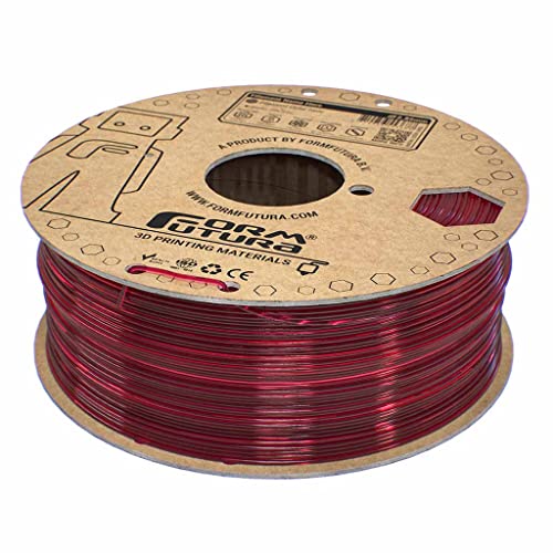 FormFutura - EasyFil ePETG (Transparent Red, 1.75mm, 1000 gram) von Formfutura