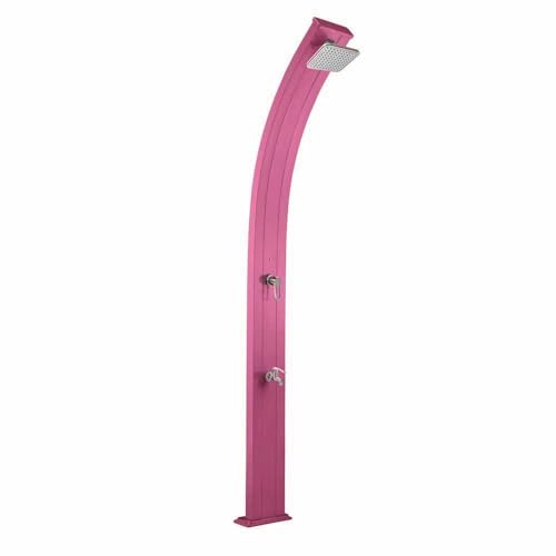 Formidra DS-A122RS – Solardusche – Kollektion SPRING – 30 l – Rosa – Leicht und Design von Formidra