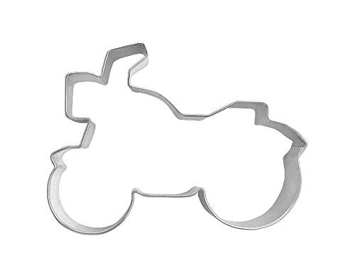 Formina Edelstahl Motorrad 8cm Cookie Cutter, 1 Stück Formina Edelstahl Motorrad 8cm Cookie Cutter, 1 Stück von Formina