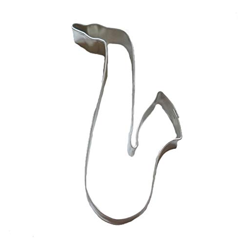 Formina Saxophon Cookie Cutter, 10cm, Weißblech von Formina
