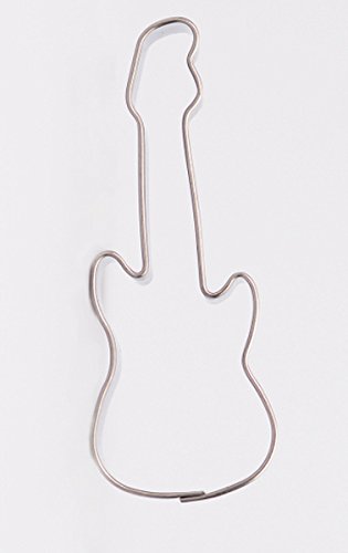 E-Gitarre 6,7 cm Ausstechform Keksausstecher Edelstahl E-Gitarre 6,7 cm Ausstechform Keksausstecher Edelstahl von Formina