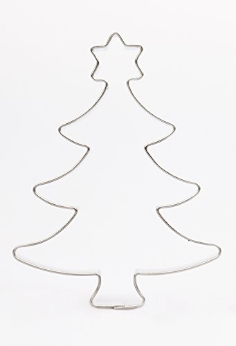 Tanne, Weihnachtsbaum mit Stern 7,3 cm Edelstahl Ausstecher Ausstechform Keksausstecher Formina Tanne, Weihnachtsbaum mit Stern 7,3 cm Edelstahl Ausstecher Ausstechform Keksausstecher Formina von Formina