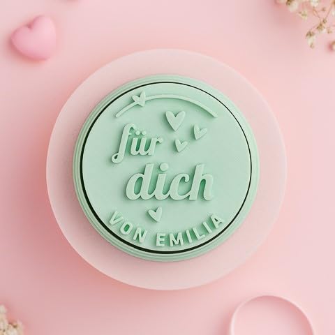 Personalisierte Ausstechform Für Dich Plus Ihr Text Anpassbaren Namen oder Wünschen Keksausstecher & Keksstempel Plätzchenform Ideal für Geschenke Personalisierte Ausstechform Für Dich Plus Ihr Text Anpassbaren Namen oder Wünschen Keksausstecher & Keksstempel Plätzchenform Ideal für Geschenke von Formini