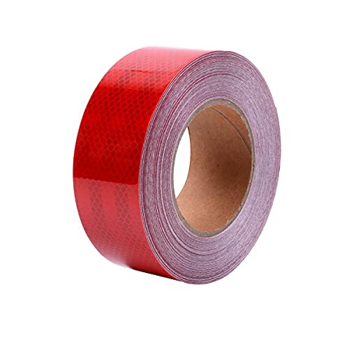 Reflektorband 25m x 5cm Rot Klebeband Reflexfolie Reflektor Aufkleber Warnaufkleber LKW Reflektorband 25m x 5cm Rot Klebeband Reflexfolie Reflektor Aufkleber Warnaufkleber LKW von Formplas